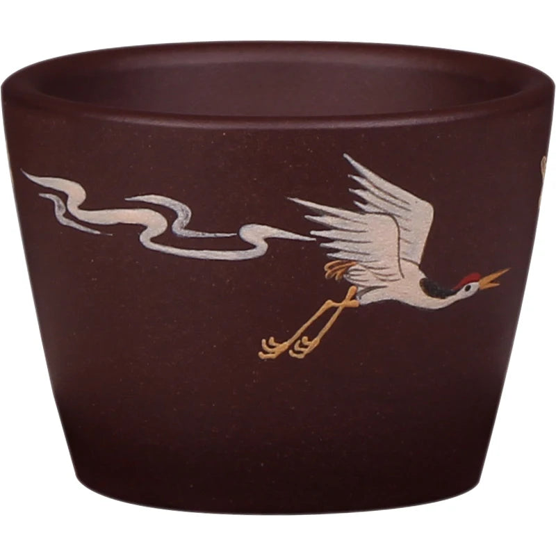 Deyuanchang Yixing Purple Sand Tea Tasting Cup Master Cup Yunhe Swimming Cup Handmade Kung Fu Single Tea Cup Tea Cup