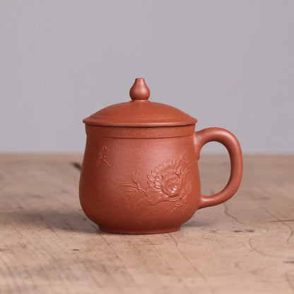 Deyuanchang Yixing Raw Ore Boccaro Cup Small Cadre Cup Handmade Purple Sand Cup with Handle Tea Master Cup