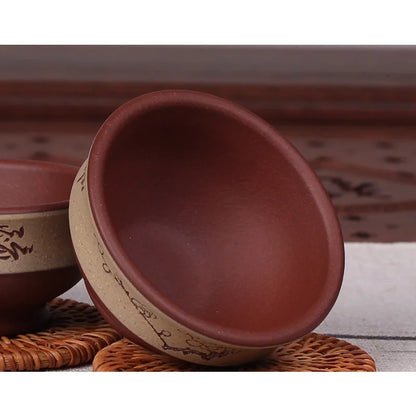 Deyuanchang Yixing Yixing Clay Master Cup Tea Cup Small Cup Kung Fu Tea Cup Purple Sand Handmade Drink Together Cup