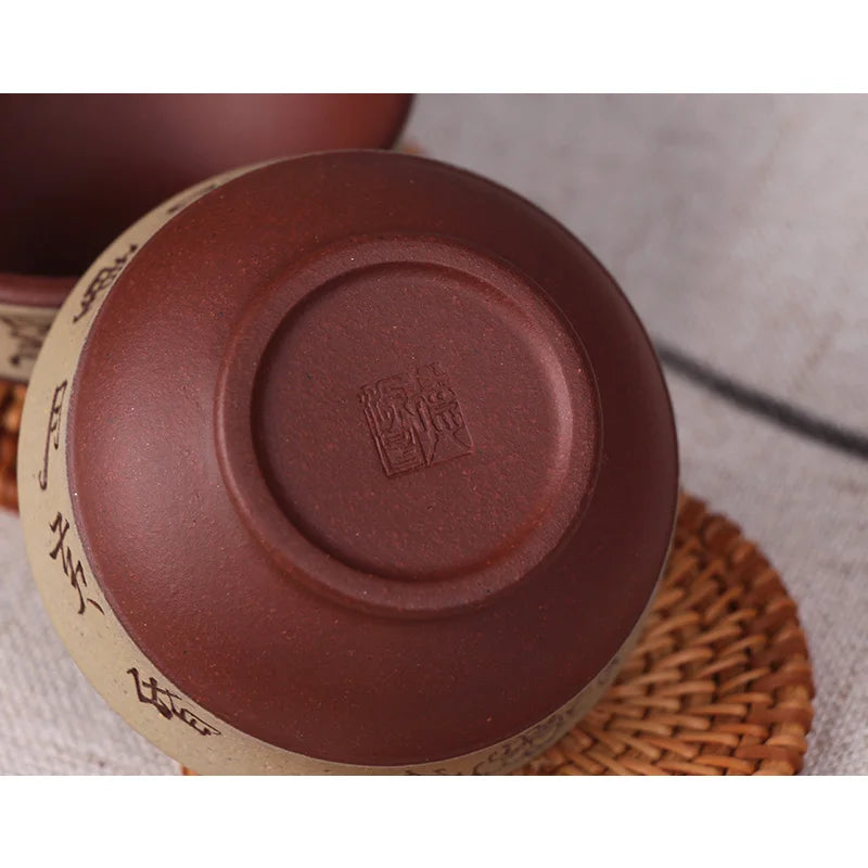 Deyuanchang Yixing Yixing Clay Master Cup Tea Cup Small Cup Kung Fu Tea Cup Purple Sand Handmade Drink Together Cup