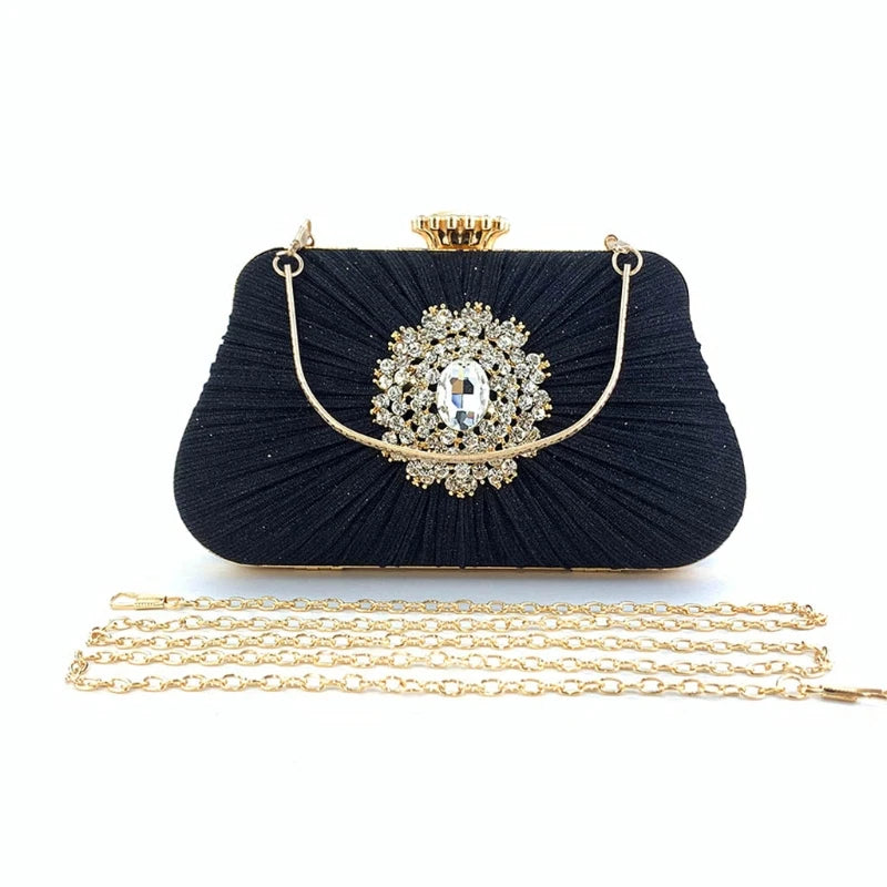Diamante Crystal Wedding Prom Purse Clutch Handbag Bag Evening Clutch Bag Coin Purse Wedding for Formal Party Attractive