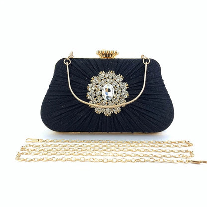 Diamante Crystal Wedding Prom Purse Clutch Handbag Bag Evening Clutch Bag Coin Purse Wedding for Formal Party Attractive