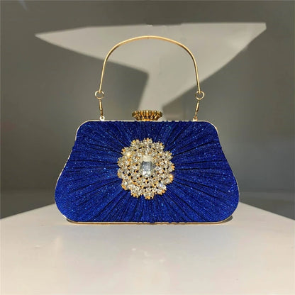 Diamante Crystal Wedding Prom Purse Clutch Handbag Bag Evening Clutch Bag Coin Purse Wedding for Formal Party Attractive