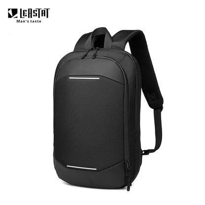 Diaper Bag Backpack Thin Laptop Bag Unisex 14-inch Simple Business Backpack Lightweight Casual Expandable School Students Bag