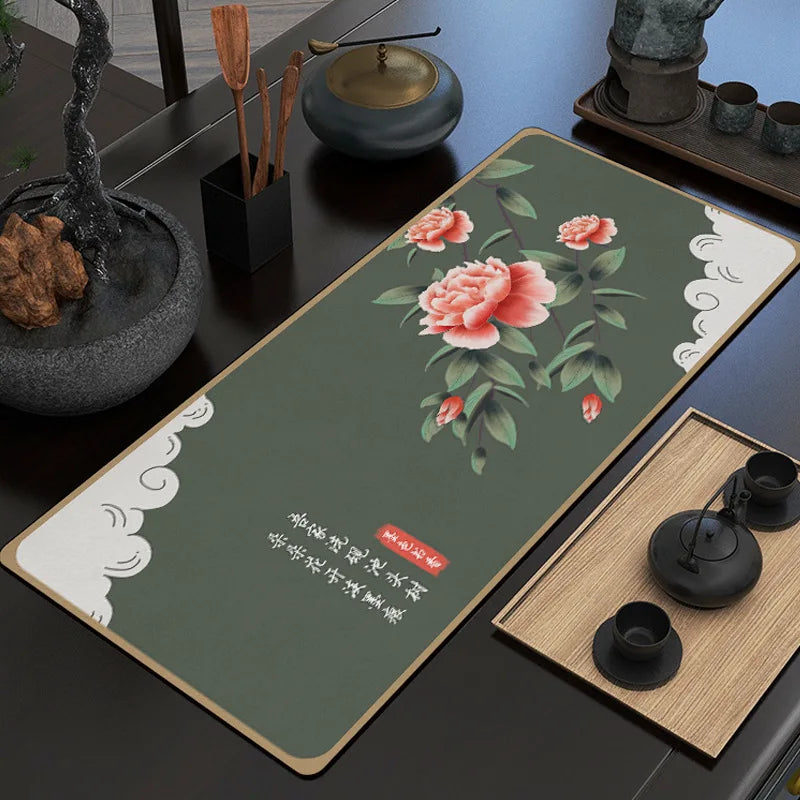 Diatom Mud Absorbent Towel Pad Table Mat Tea Cup Tea Mat Placemats for Table Decoration Accessories Kitchen Dining Bar Home