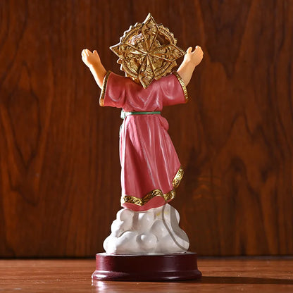 Divine Child Statue Sculpture Decoration Figurine Religious Tiny Jesus Souvenir Christian Giveaway Home Ornament Europe Style