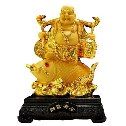 Diwansi Gold Placer Has More Than Enough Wealth, Arowana Maitreya Ornaments and Crafts, Home Shops, Opening Gifts, Wholesale.