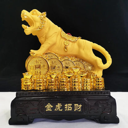 Diwansi resin Jin Hu lucky ornaments 2022 opening ceremony of mascot crafts annual meeting of the Year of the Tiger