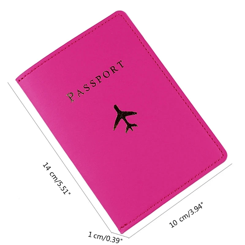 Document Passport Holder Ticket Storage Holder Protector for Unisex