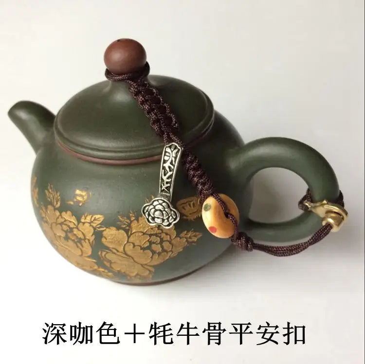 Double Useful Teapot Rope And Pot Lid Tied Only Rope