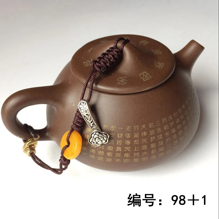 Double Useful Teapot Rope And Pot Lid Tied Only Rope