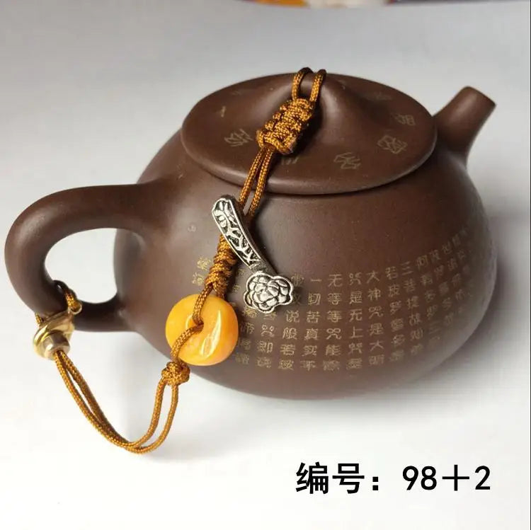 Double Useful Teapot Rope And Pot Lid Tied Only Rope