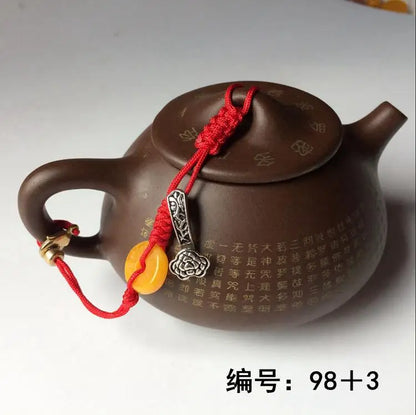 Double Useful Teapot Rope And Pot Lid Tied Only Rope
