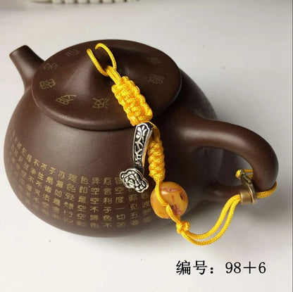 Double Useful Teapot Rope And Pot Lid Tied Only Rope