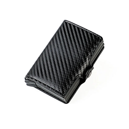 Double-layer Aluminum Alloy Credit Business Box RFID Anti-degaussing Automatic Bag Card Sleeve Dollar Clip