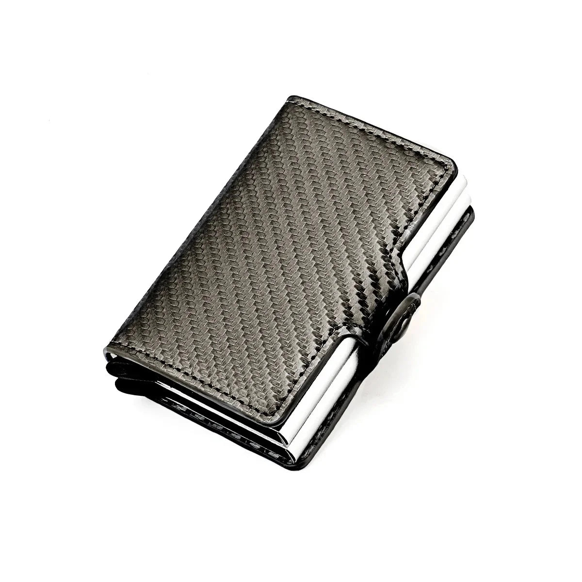 Double-layer Aluminum Alloy Credit Business Box RFID Anti-degaussing Automatic Bag Card Sleeve Dollar Clip