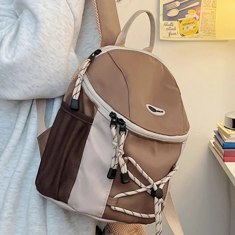 Drawstring Sports Backpack Gym Yoga Outdoor Climbing Bag Shoulder Rucksack ，Travel Bagpack Mochila，Teenage Bookbag