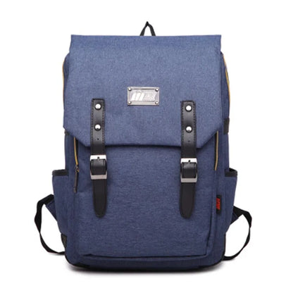 Drop shipping New Women Canvas Backpacks for Teenager Girls Men Casual Student School Bag Fashion Travel Rucksacks for Laptop