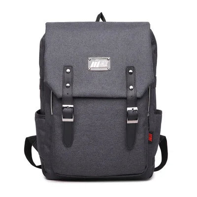 Drop shipping New Women Canvas Backpacks for Teenager Girls Men Casual Student School Bag Fashion Travel Rucksacks for Laptop