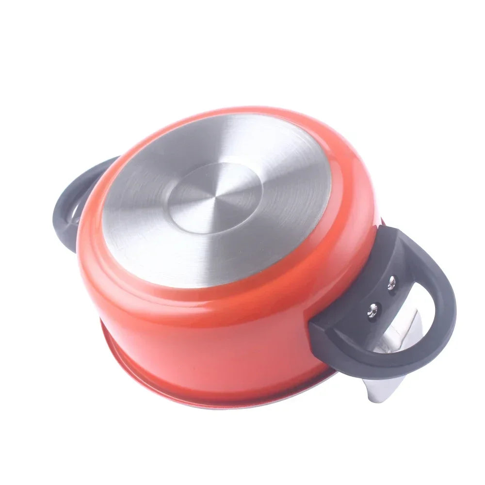 Dual-Use Gas Induction Pressure Cooker Soup  Cooker Universal Pot Stainless Steel Mini Pressure Cooker Safe And Easy To Clean