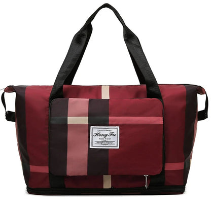 Duffle Bag for Women Men Foldable Large Capacity Gym Tote Travel Shoulder Bags