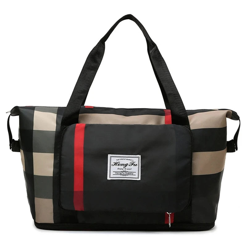 Duffle Bag for Women Men Foldable Large Capacity Gym Tote Travel Shoulder Bags