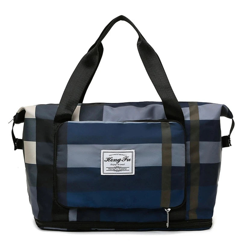 Duffle Bag for Women Men Foldable Large Capacity Gym Tote Travel Shoulder Bags