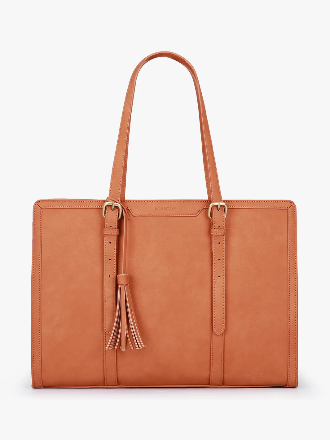 ECOSUSI Laptop Tote Fits Up to 15.6 Inch Briefcase for Women Office Handbags large Capacity with 3 Layer Compartments
