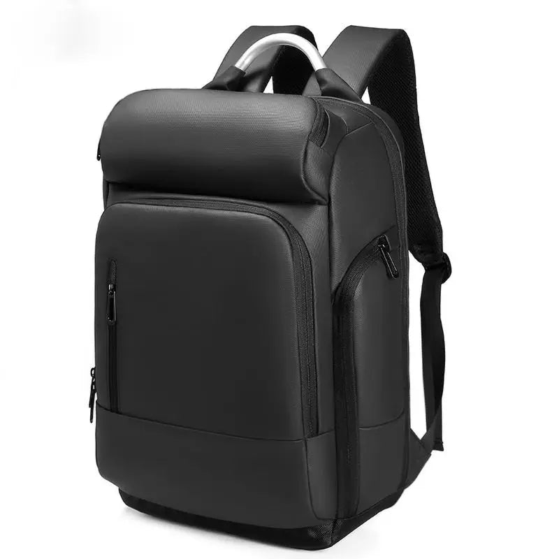 EURCOOL 15.6 Laptop Backpack Black Business Male Mochila USB Charging Functional Rucksack Waterproof Backpack