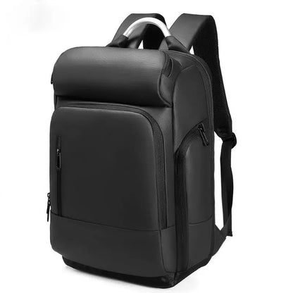 EURCOOL 15.6 Laptop Backpack Black Business Male Mochila USB Charging Functional Rucksack Waterproof Backpack