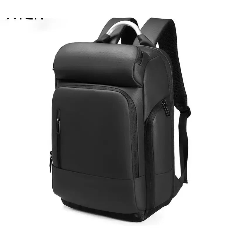 EURCOOL 15.6 Laptop Backpack Black Business Male Mochila USB Charging Functional Rucksack Waterproof Backpack