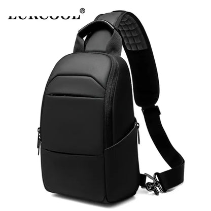 EURCOOL 9.7 IPad Chest Messenger Bag for Men Pocket Crossbody Water Proof Pack Messenger Bags