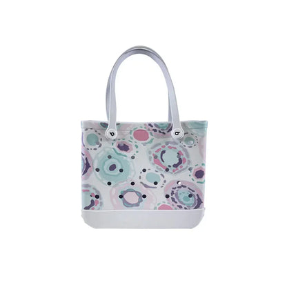 EVA Beach Tote Bag Waterproof Large Capacity Handbag Women Trendy Shoulder Bags Shopping Bogg Bag Travel Picnic Storage Basket