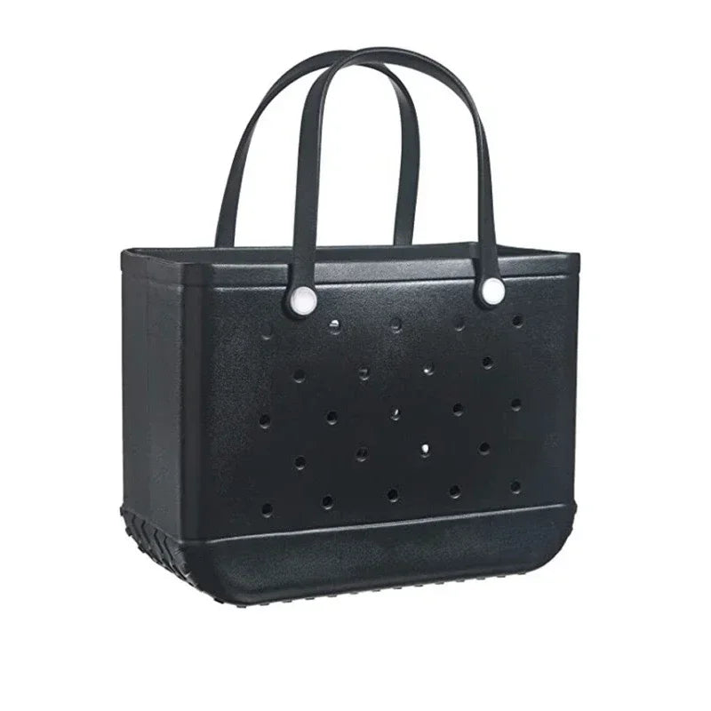EVA Beach Tote Bag Waterproof Large Capacity Handbag Women Trendy Shoulder Bags Shopping Bogg Bag Travel Picnic Storage Basket