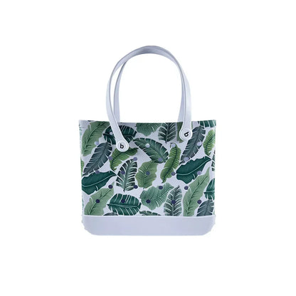 EVA Beach Tote Bag Waterproof Large Capacity Handbag Women Trendy Shoulder Bags Shopping Bogg Bag Travel Picnic Storage Basket