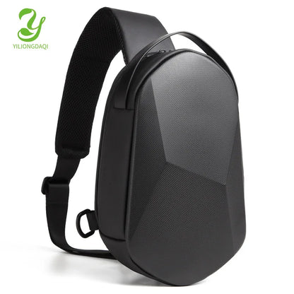 EVA Design 3.0 USB Charging Crossbody Bag Shoulder Bags Male Waterproof Short Trip Chest Bag Pack for Men Sling Bag