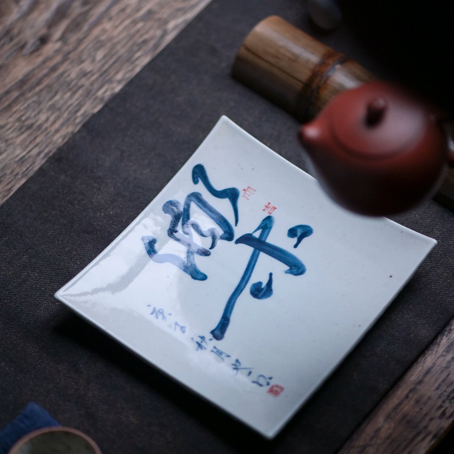 Early foam under the jingdezhen glaze porcelain handwritten ChanYu pot bearing pot bearing cup of Chinese tea with tea