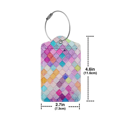 Easily Spot Your Suitcase with these Unique Suitcase Labels Luggage Baggage Tags