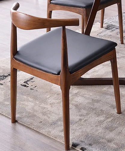Eat chair Kennedy family leisure chair of cafa wooden ox horn fraxinus mandshurica imported materials Free shipping