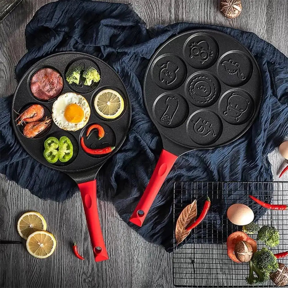 Egg Frying Mould  Durable Animal Graphics Frying Pan  Anti-scalding Breakfast Pan