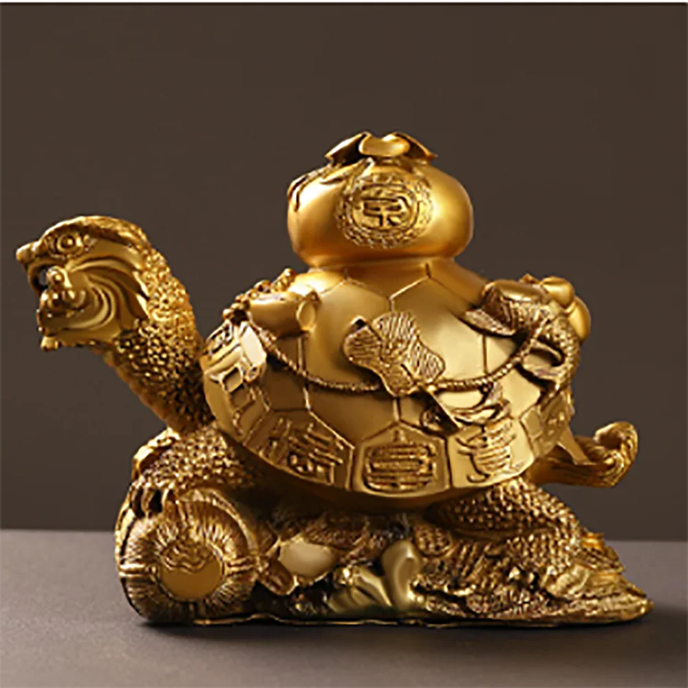 Eight Treasure Turtle Decoration Home, Living Room, Office, Desktop Crafts, Longevity, Auspiciousness, Wealth and Honor Turtles