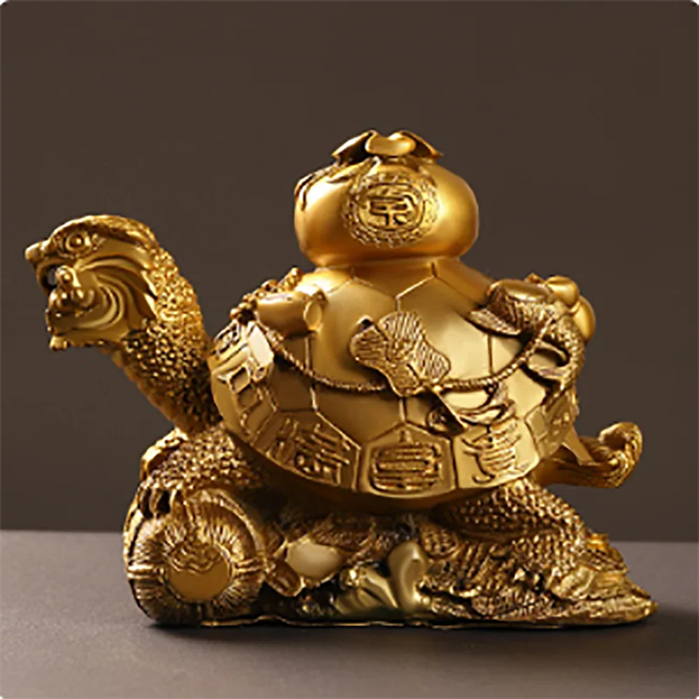 Eight Treasure Turtle Decoration Home, Living Room, Office, Desktop Crafts, Longevity, Auspiciousness, Wealth and Honor Turtles