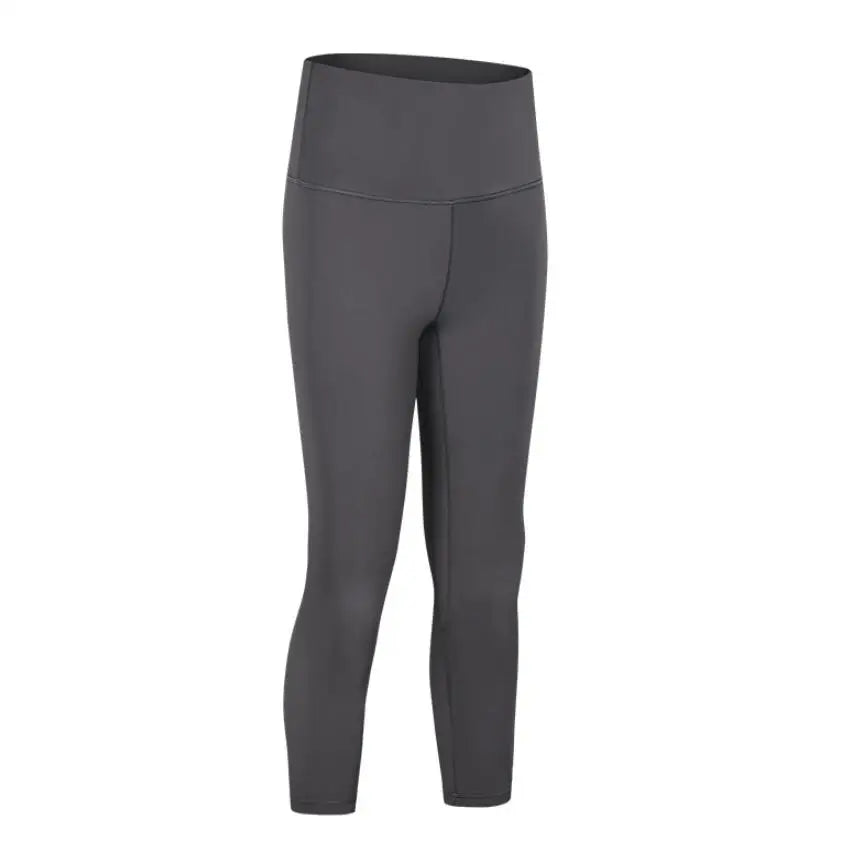 Elastic Capris Women Leggings Summer Balck High Waist Solid colors