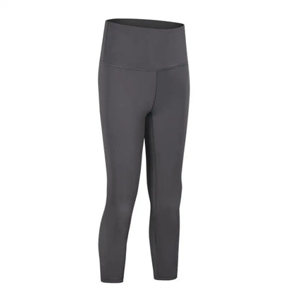 Elastic Capris Women Leggings Summer Balck High Waist Solid colors