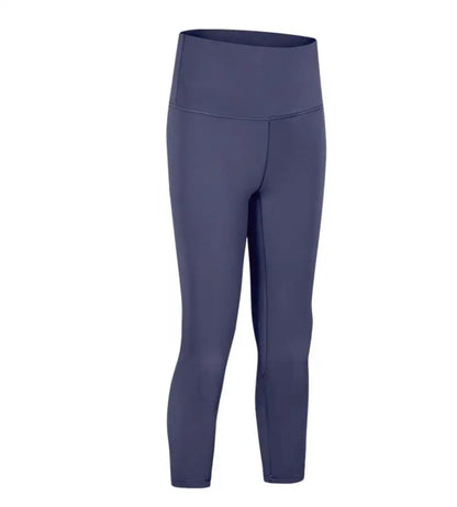 Elastic Capris Women Leggings Summer Balck High Waist Solid colors
