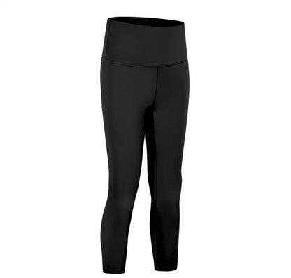 Elastic Capris Women Leggings Summer Balck High Waist Solid colors