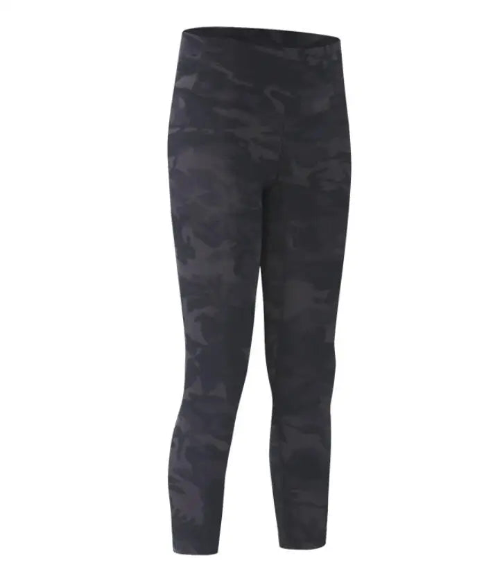 Elastic Capris Women Leggings Summer Balck High Waist Solid colors