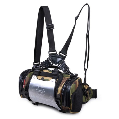 Electric bike backpack riding charter locomotive motorcycle bag sports men and women's fashion backpack outdoor dynamic alumin