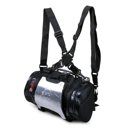 Electric bike backpack riding charter locomotive motorcycle bag sports men and women's fashion backpack outdoor dynamic alumin