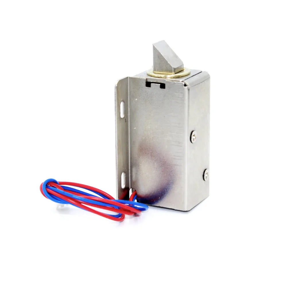 Electronic Door Lock Catch Door Gate 12V 0.4A Release Assembly Solenoid Access Control lock 1